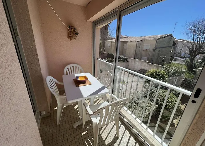 T3 Climatisé, 2 Chambres, Balcon, Parking, Proche Plage, Lave-linge - Fr-1-702-22 * Agde